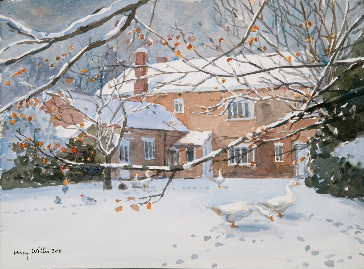 Ferme sous la neige, 2011 - Lucy Willis