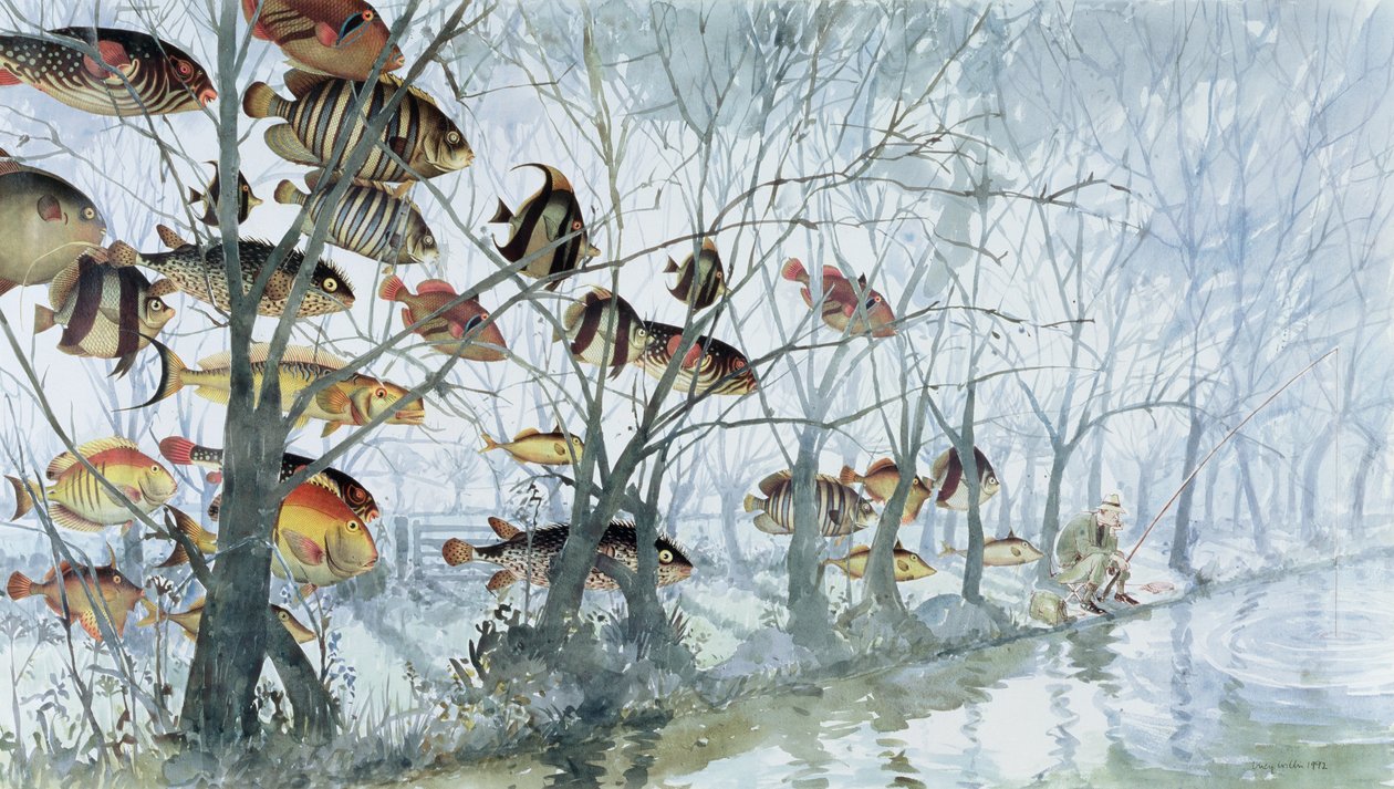 Pêche à la mouche, 1992 - Lucy Willis