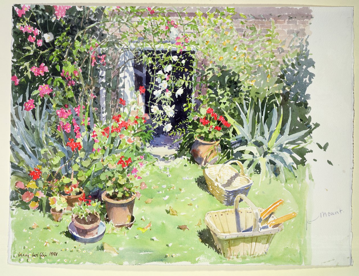 Dehors Regardant Dedans, 1991 - Lucy Willis