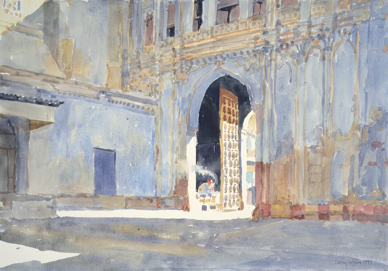 Porte du palais, Gujarat - Lucy Willis