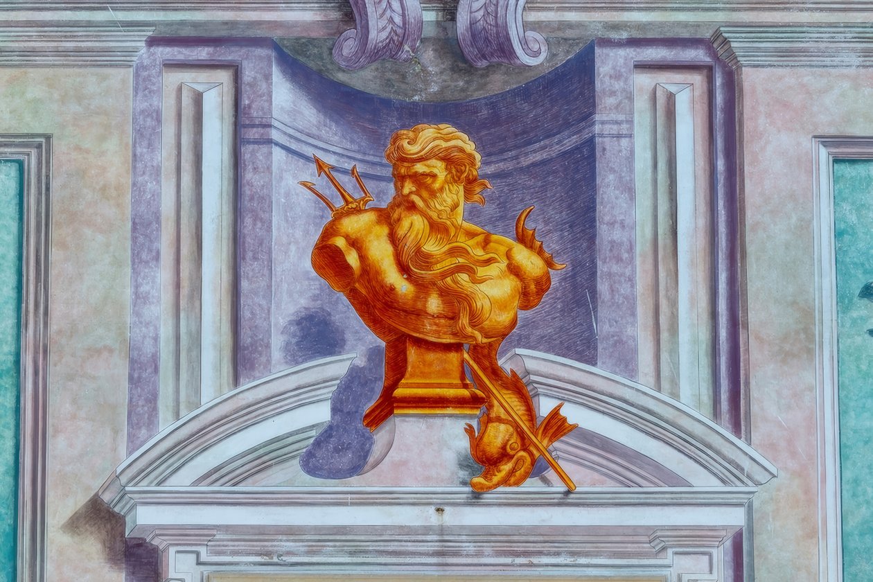 Façade fresquée - Ludovico Pogliaghi