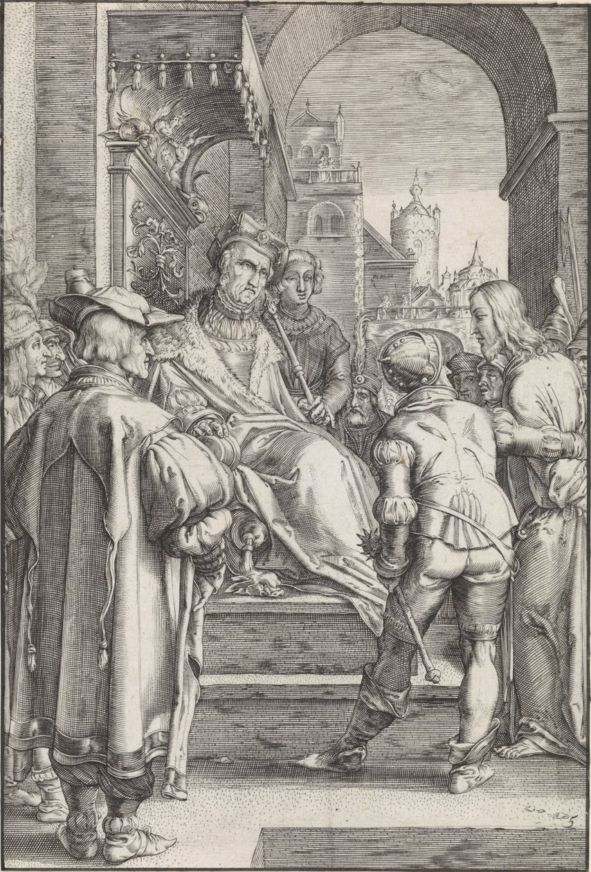 Le Christ devant Pilate - Ludovicus Siceram
