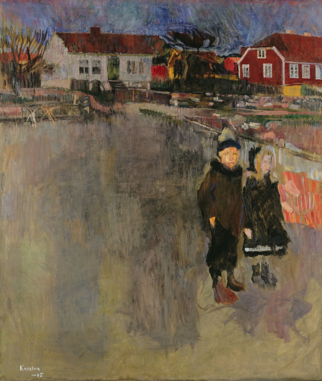 Soirée de printemps à Ula - Ludvig Karsten