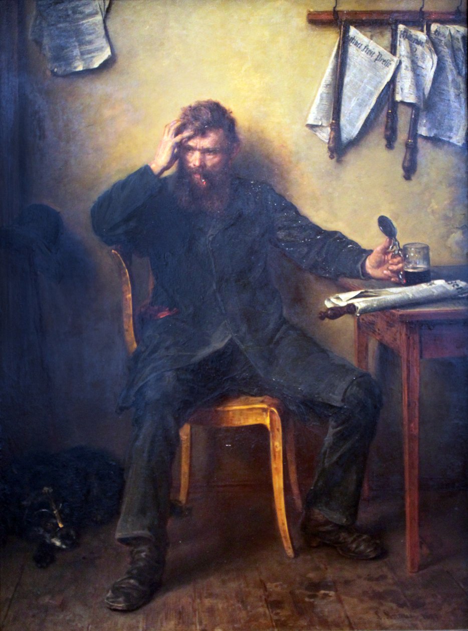 Le Mécontent - Ludwig Knaus