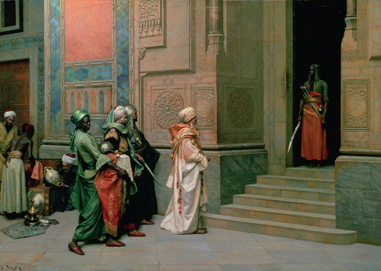 Devant le Palais - Ludwig Deutsch