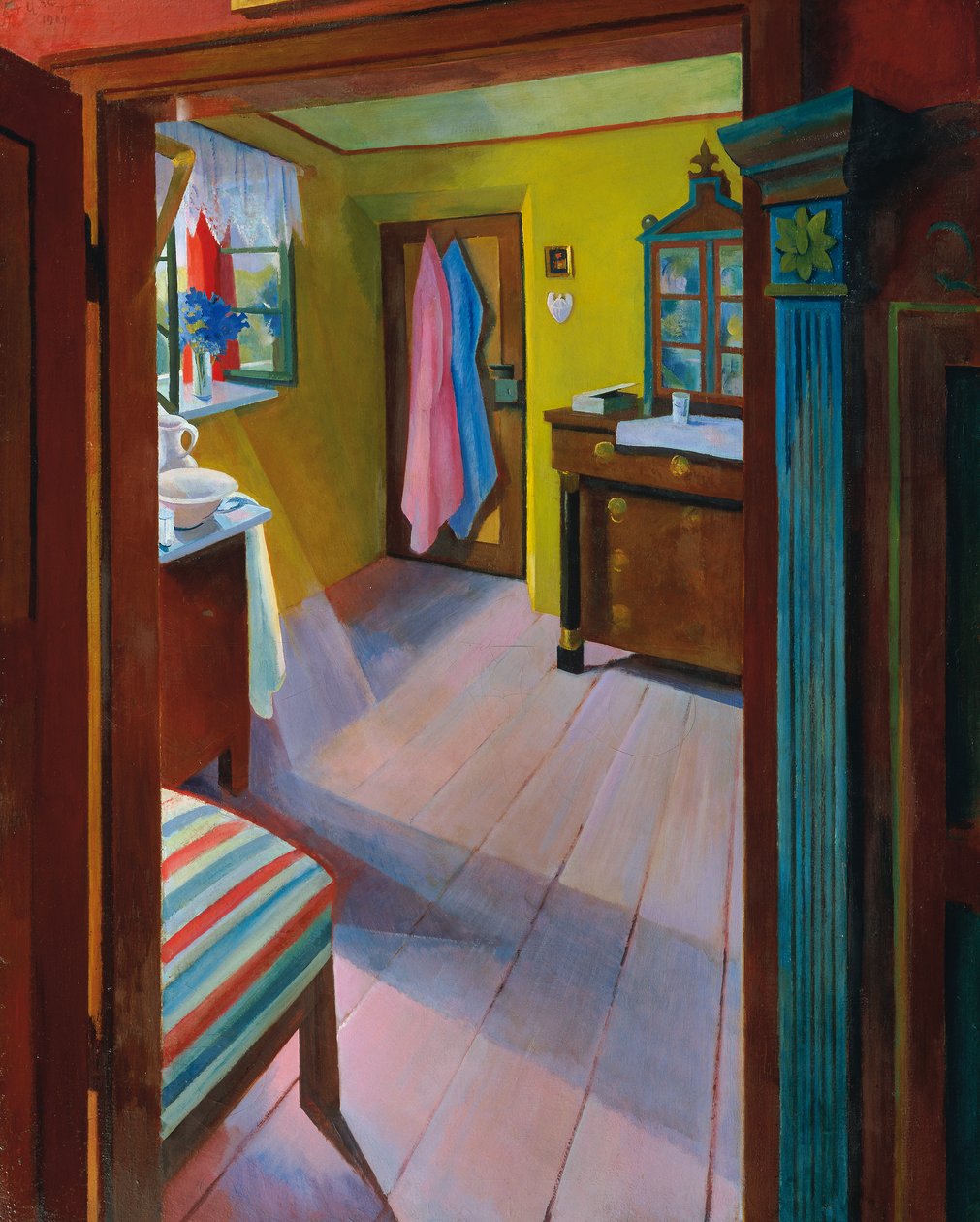 Intérieur rural - Ludwig Ferdinand Graf