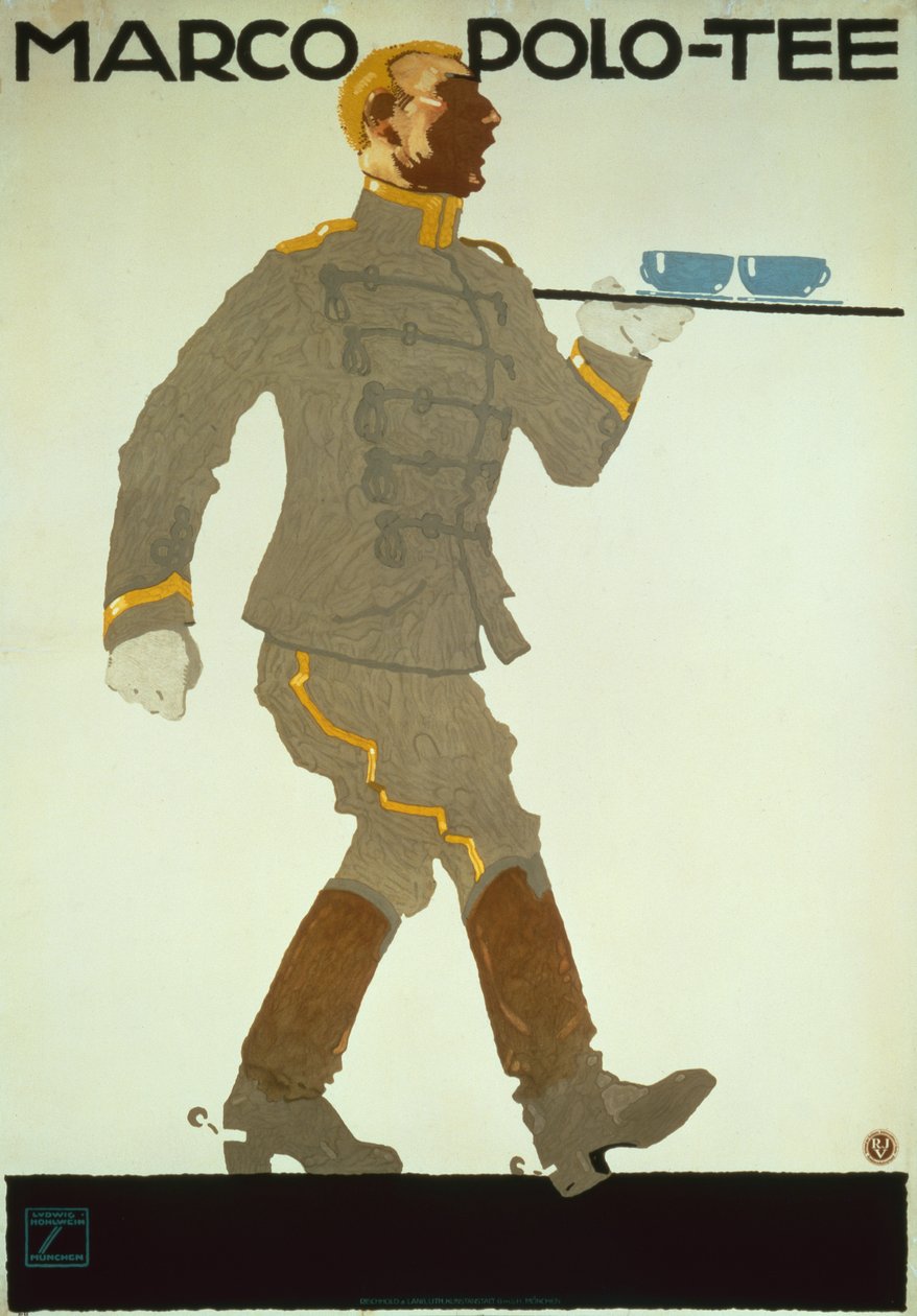 Marco Polo Tee, vers 1914 - Ludwig Hohlwein