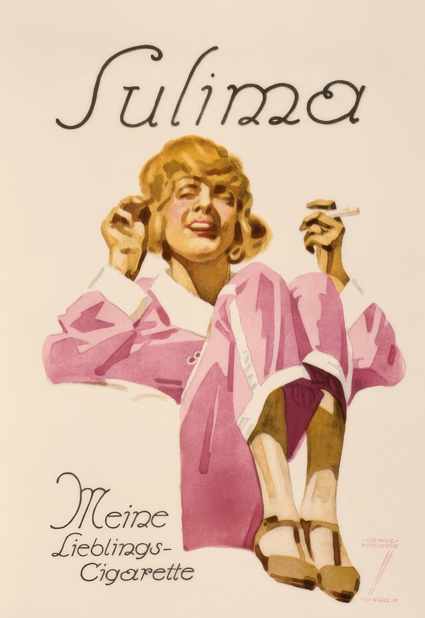 Sulima - Ma cigarette préférée - Ludwig Hohlwein