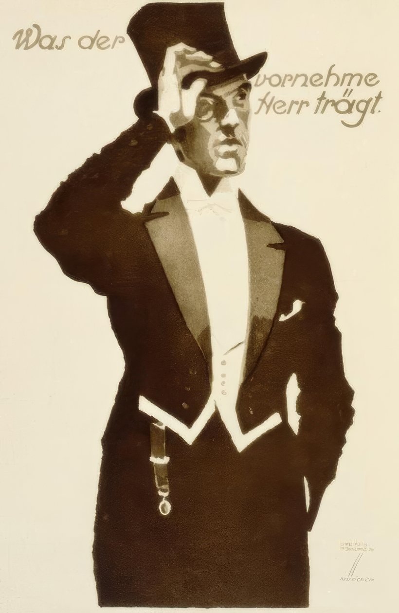Ce que porte le gentleman - Ludwig Hohlwein