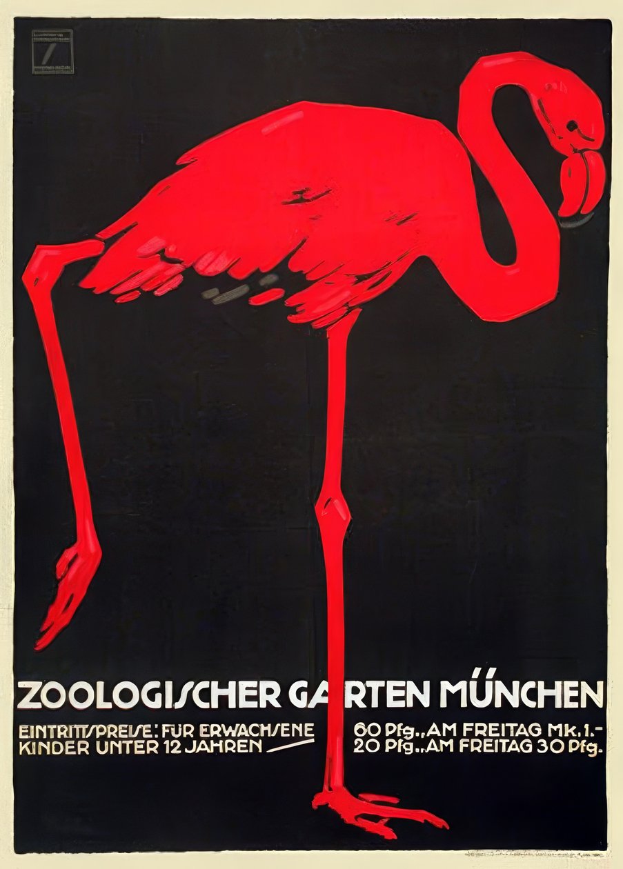 Jardin zoologique, Munich - Ludwig Hohlwein