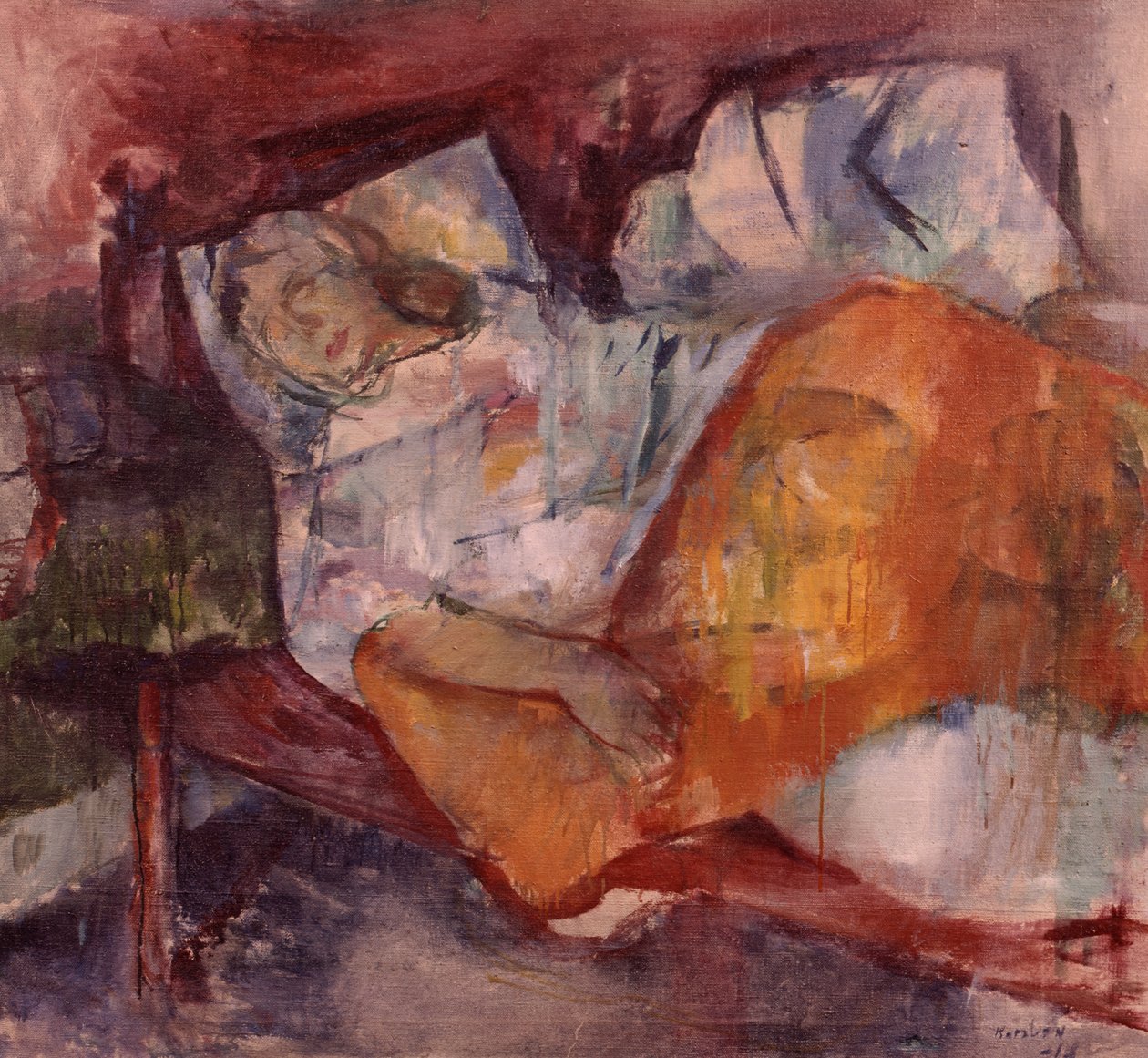 Au lit - Ludvik Peter Karsten