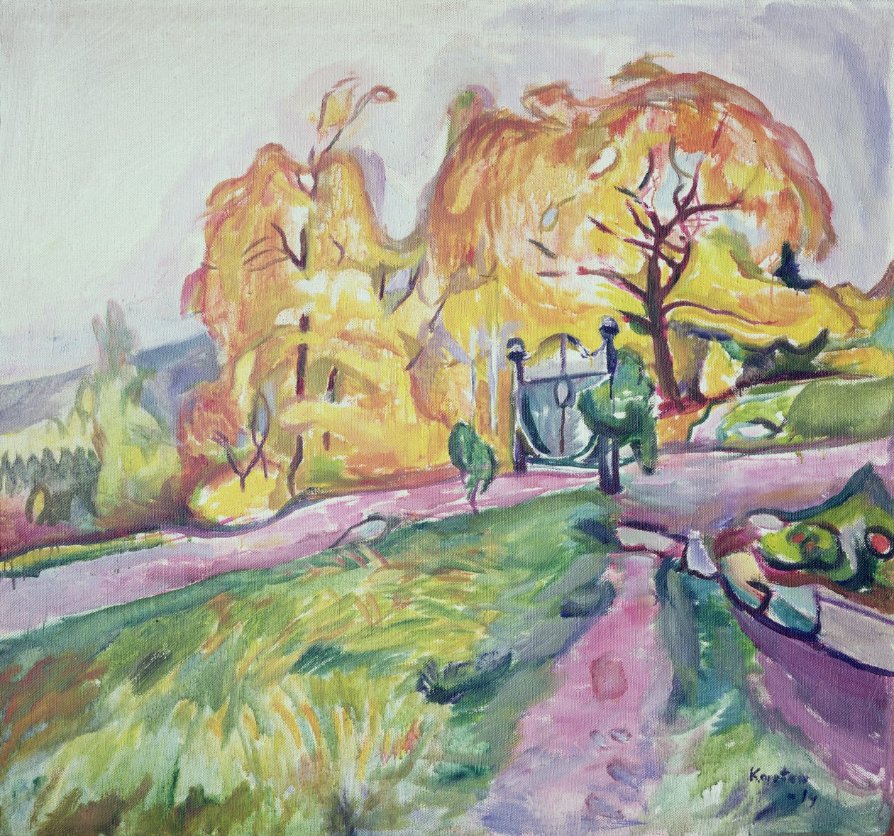 Paysage - Ludvik Peter Karsten