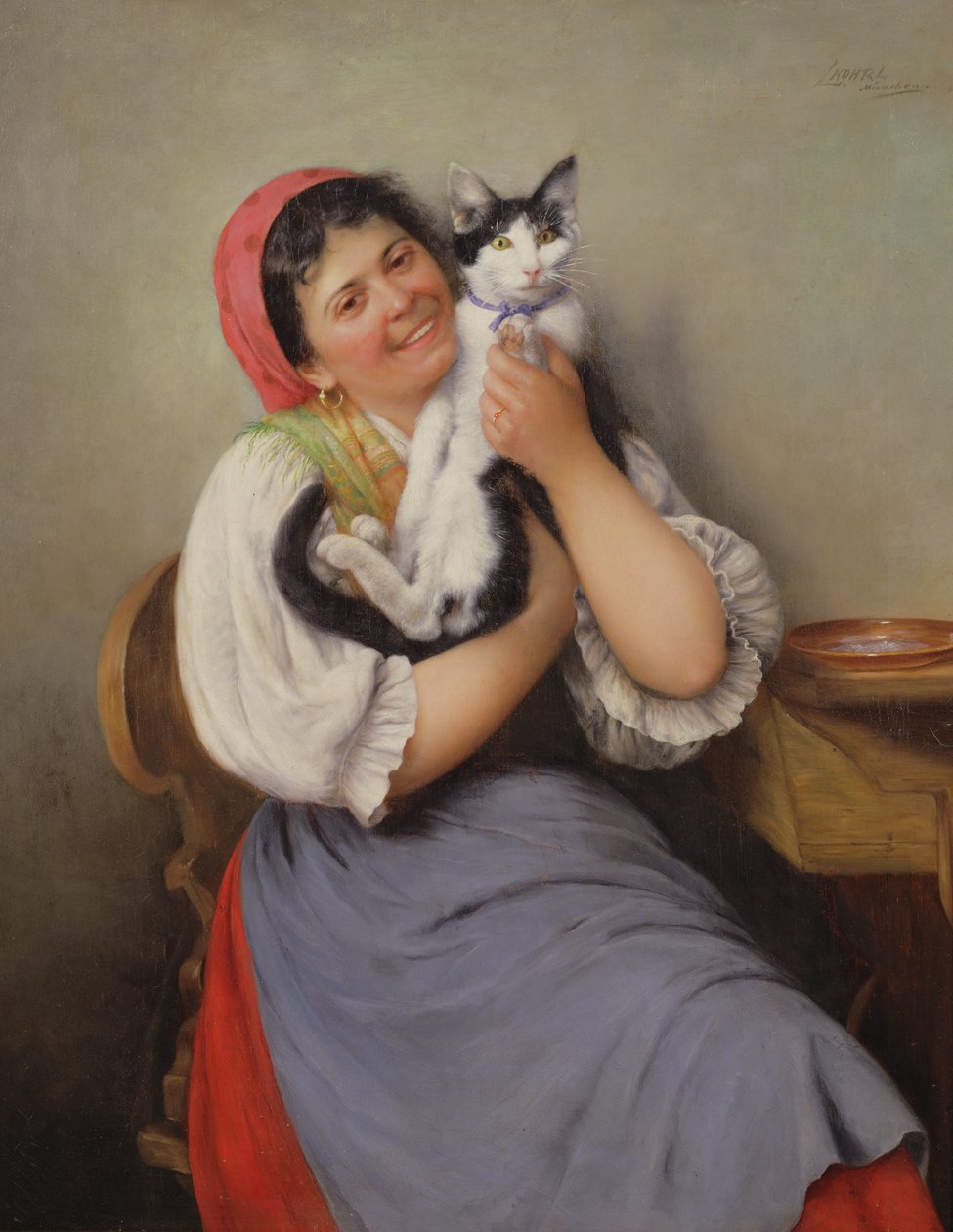 Son chat préféré - Ludwig Kohrl