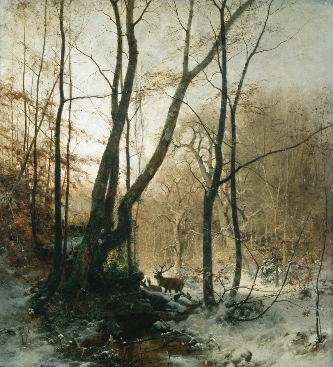 Hiver allemand - Ludwig Munthe