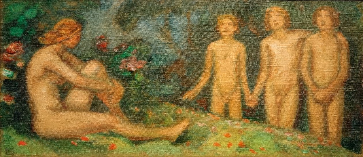 Supraporte – Étude - Ludwig von Hofmann