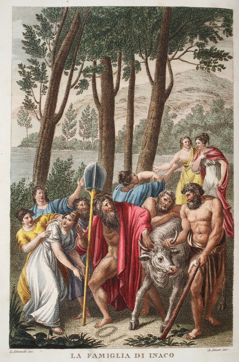 Inachus endeuillé ou La Famille d