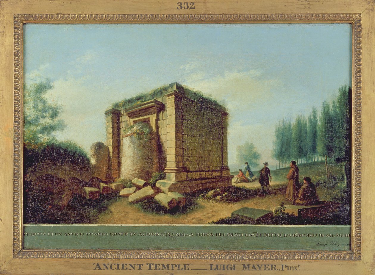 Temple Ancien - Luigi Mayer
