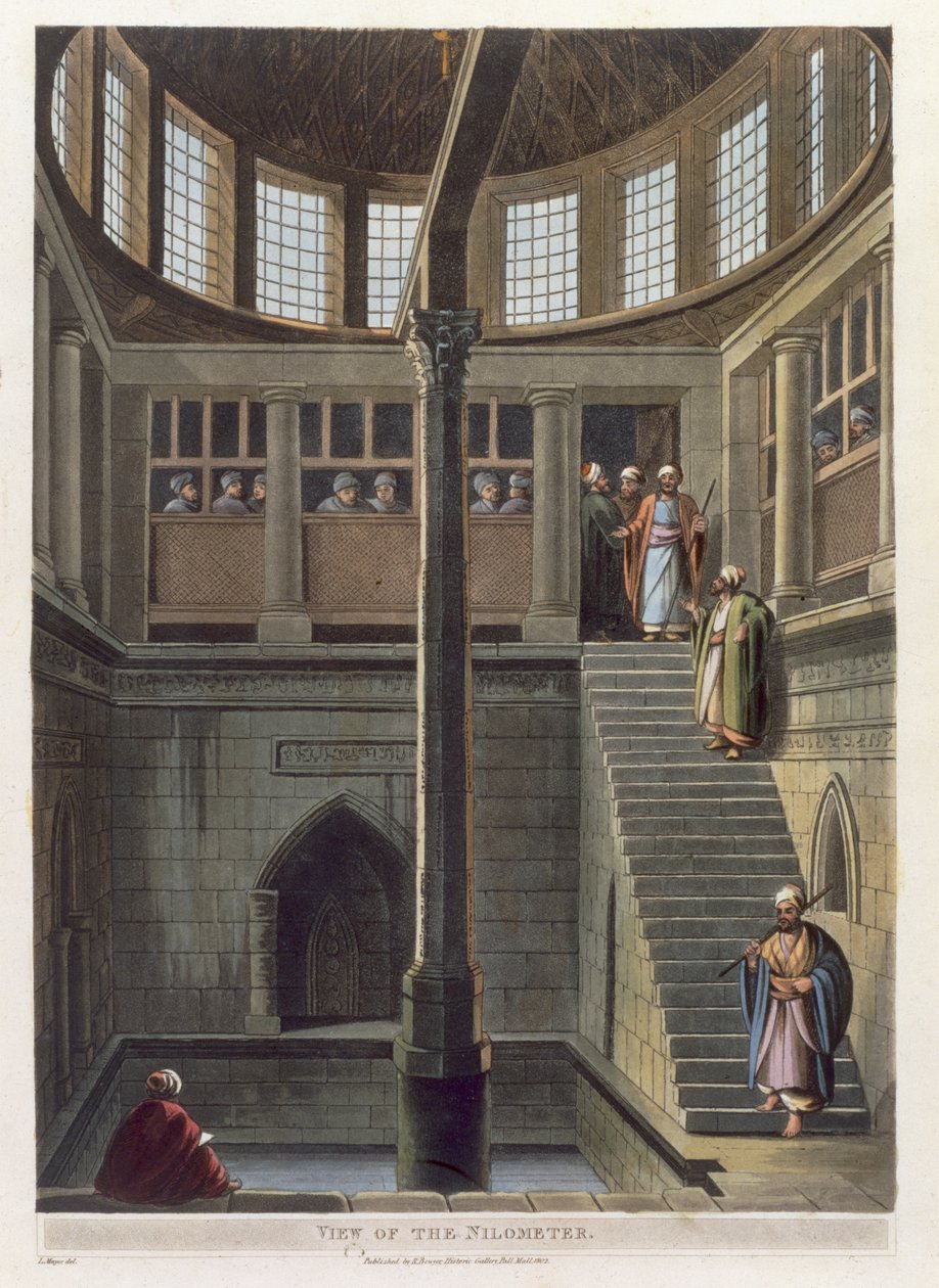 Vue du Nilomètre, planche 2 de 
