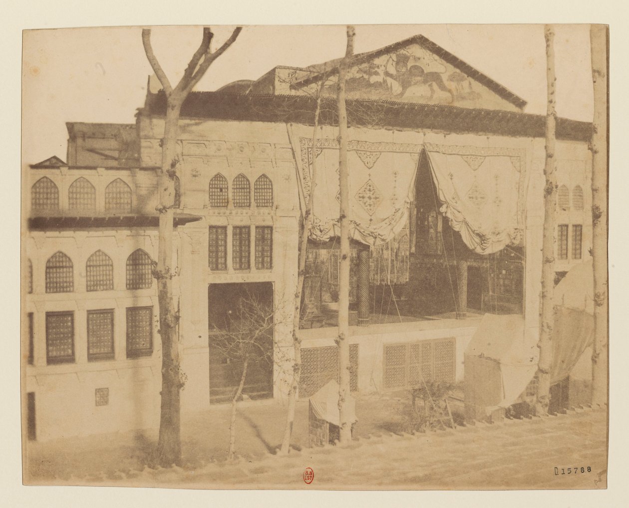 Téhéran. Palais Otak e-Gulistan. La Chambre de cristal - Luigi Pesce