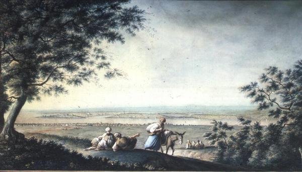 Vue de Constantinople - Luigi (after) Mayer