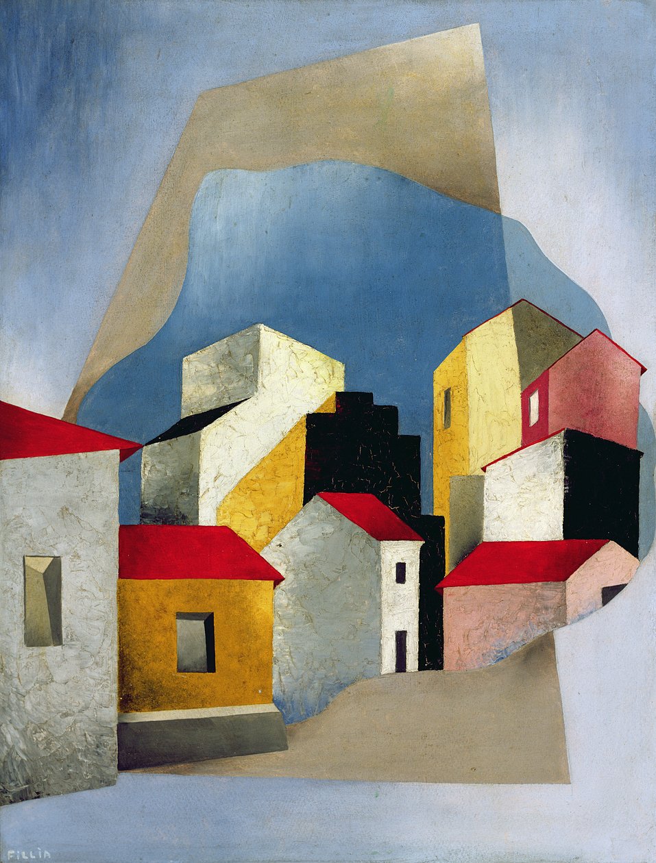 Maisons à Lerici, 1932-33 - Luigi Colombo Fillia