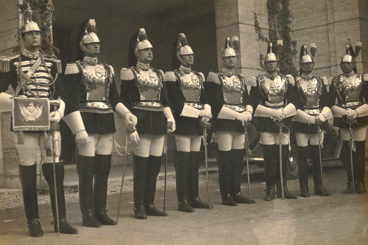Groupe de cuirassiers (troupes lourdes) - Luigi Leoni