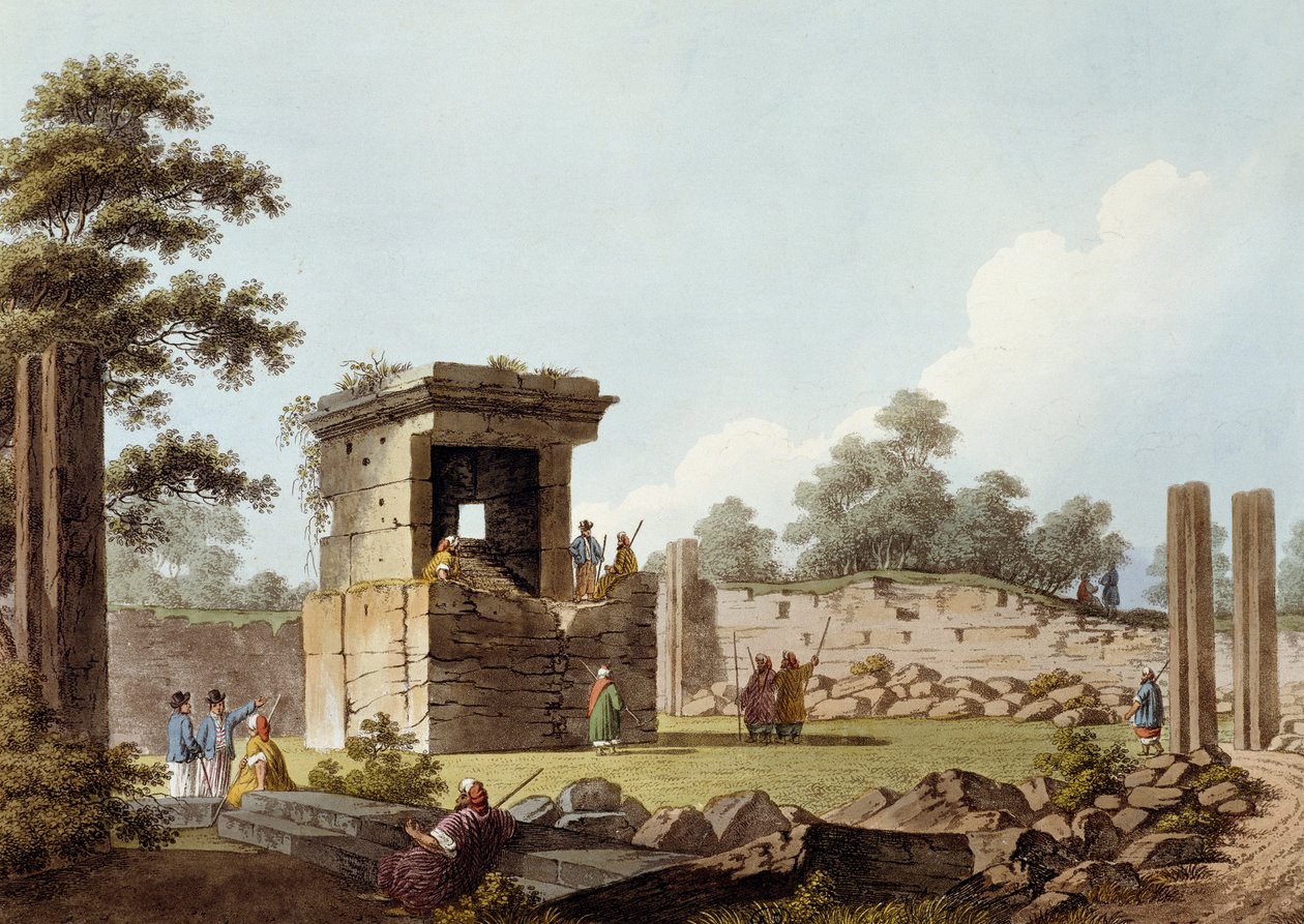 Zone entourant Tortosa - Luigi Mayer