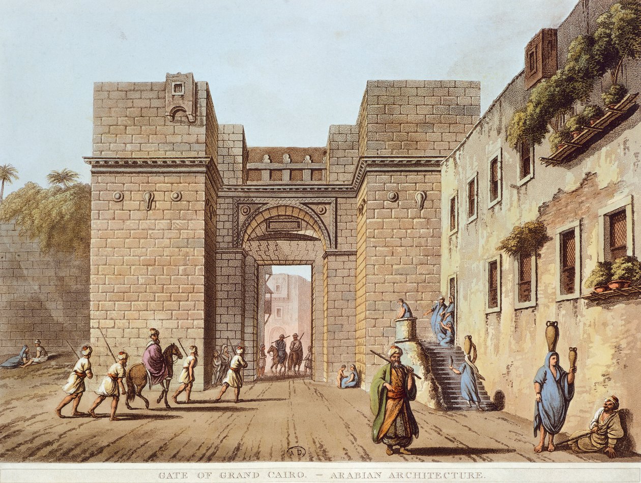 Porte du Caire - Luigi Mayer