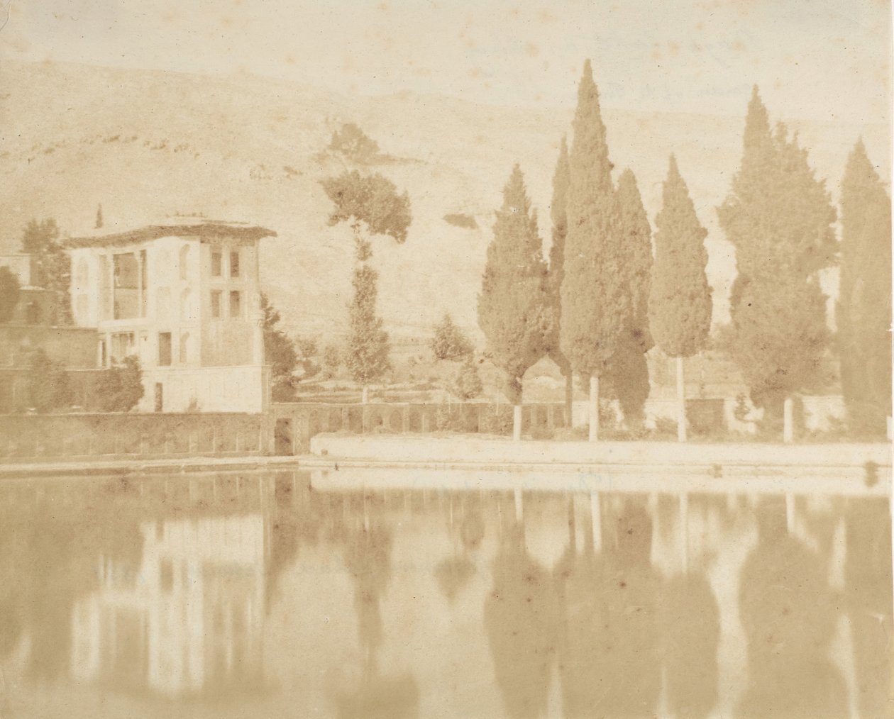 Bagh-takt à Chiraz, 1858 - Luigi Pesce