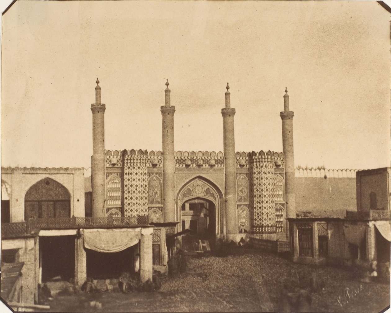 [La nouvelle porte, Téhéran], années 1850 - Luigi Pesce