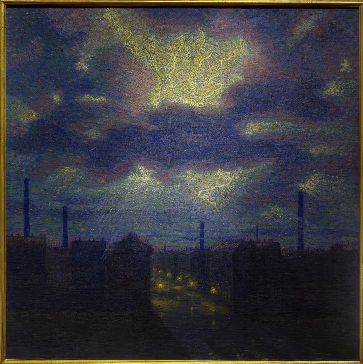 Les éclairs - Luigi Russolo
