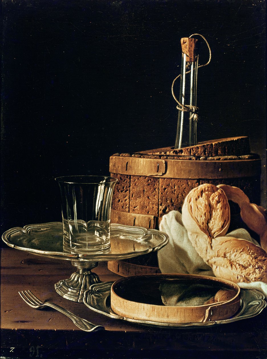 Nature morte. La collation - Luis Egidio Melendez