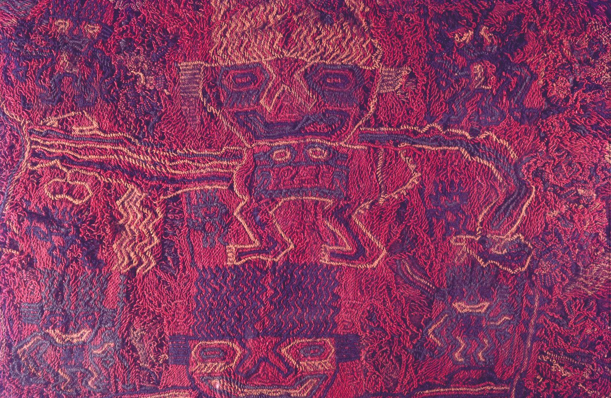 Textiles, Culture Paracas, Pérou, 2015 - Luis Rosendo.