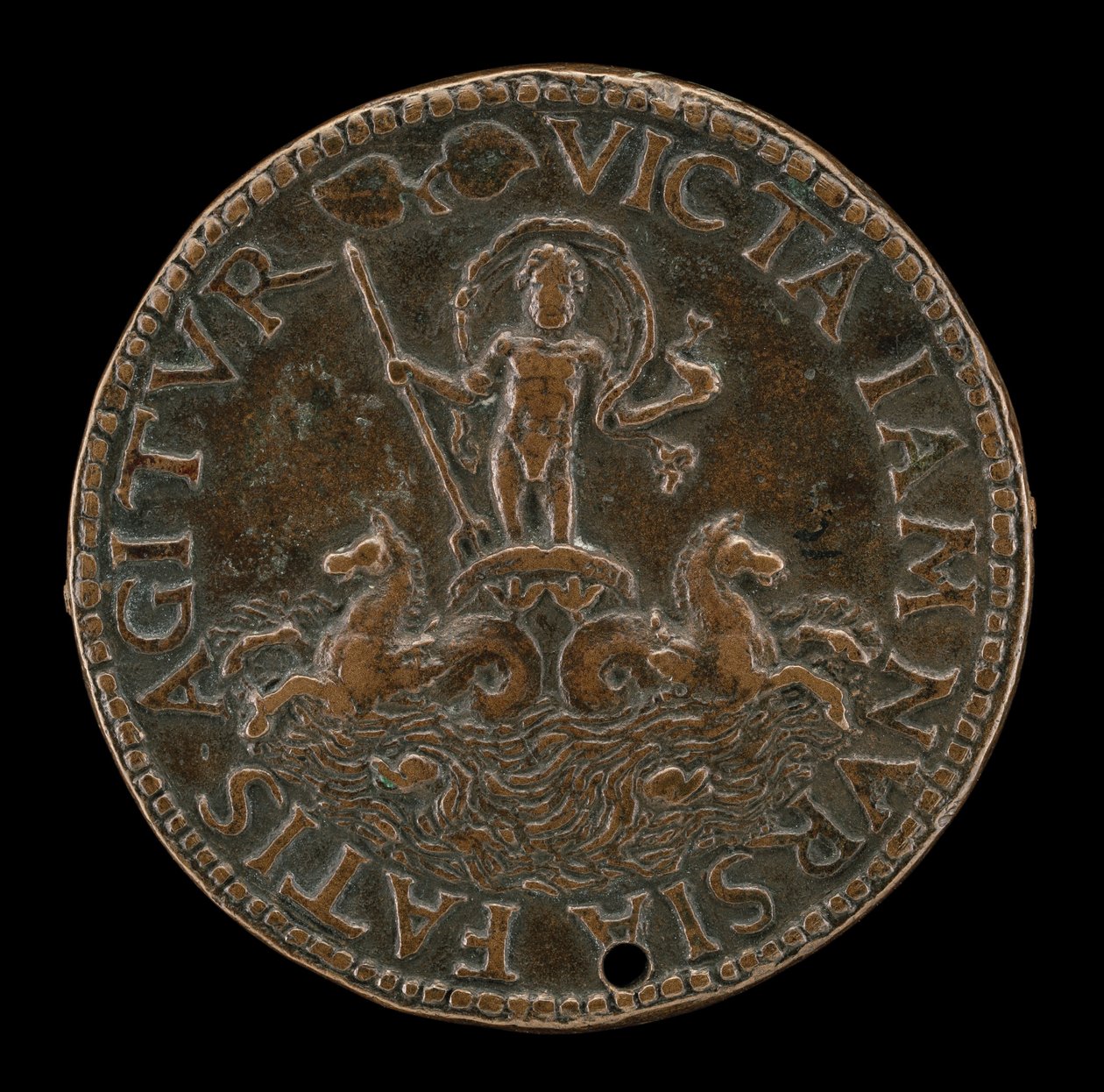 Neptune dans un char marin - Lysippus Junior