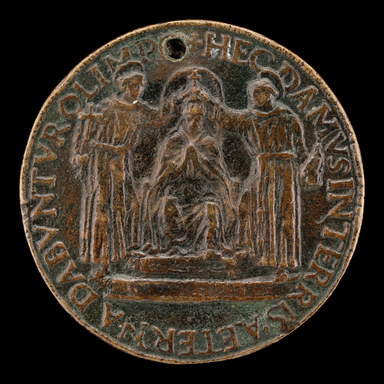 Couronnement de Sixte IV (verso) - Lysippus Junior