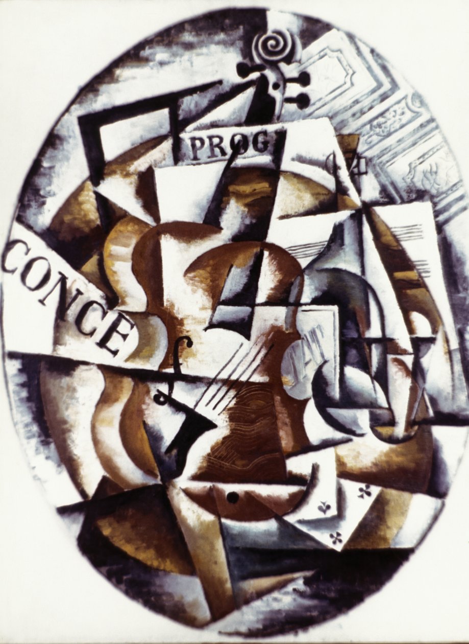 Violon (1915) - Lyubov Sergeevna Popova