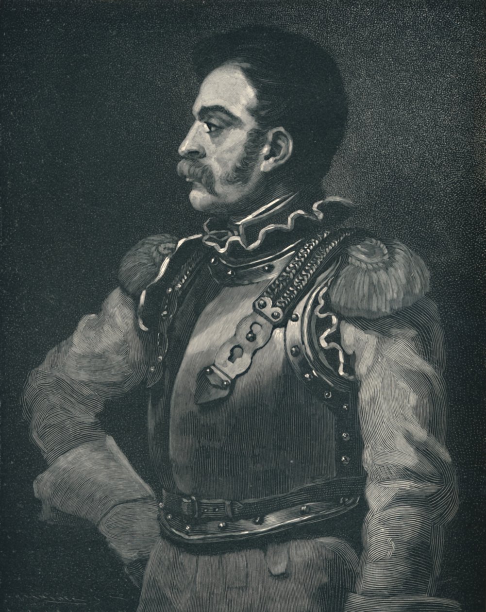 Un carabinier, vers 1814, 1896 - M. Haider