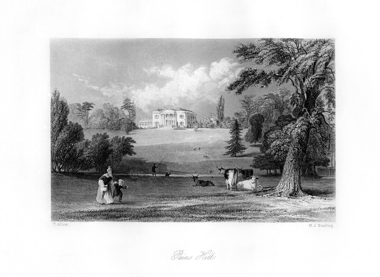Pains Hill, Surrey, 19ème siècle - M. J. Starling