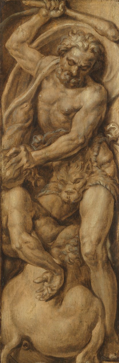 Hercule détruisant le centaure Nessus - Maarten van Heemskerck
