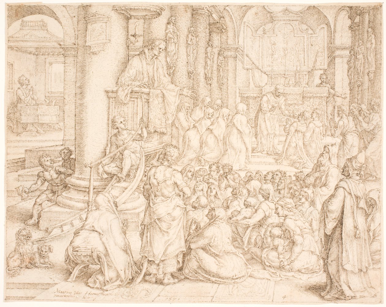 Panem nostrum (Notre pain quotidien) - Maarten van Heemskerck