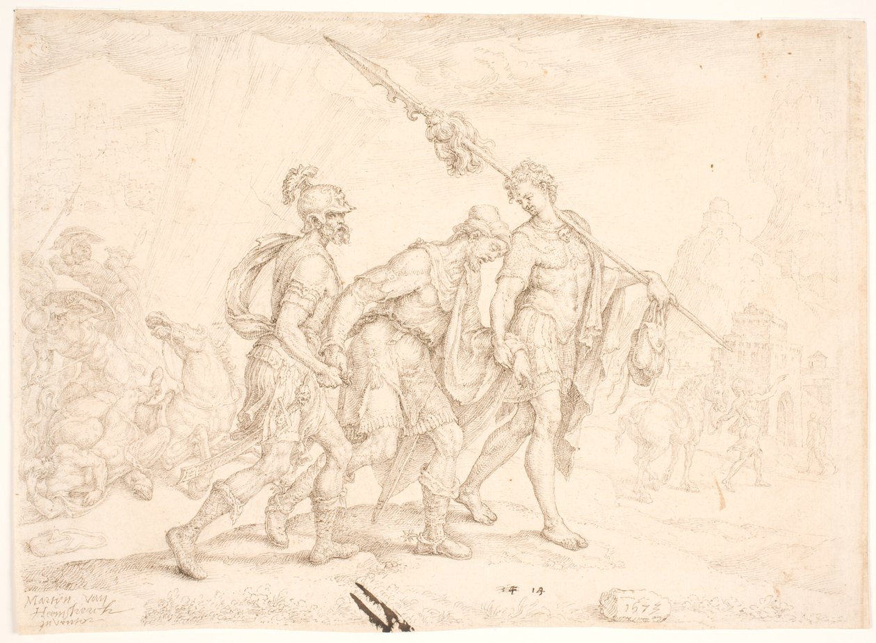 La conversion de Paul - Maarten van Heemskerck