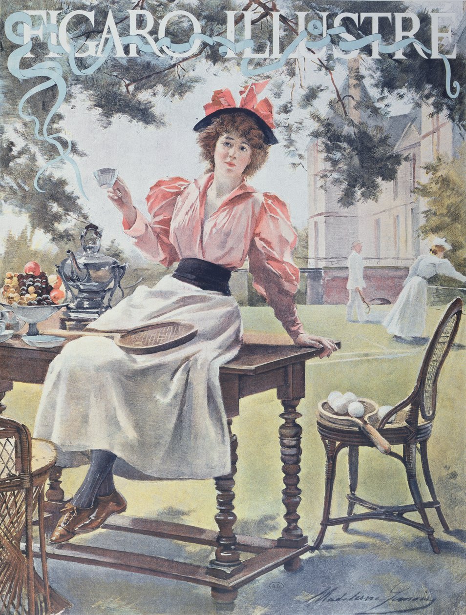 Tennis, couverture du 