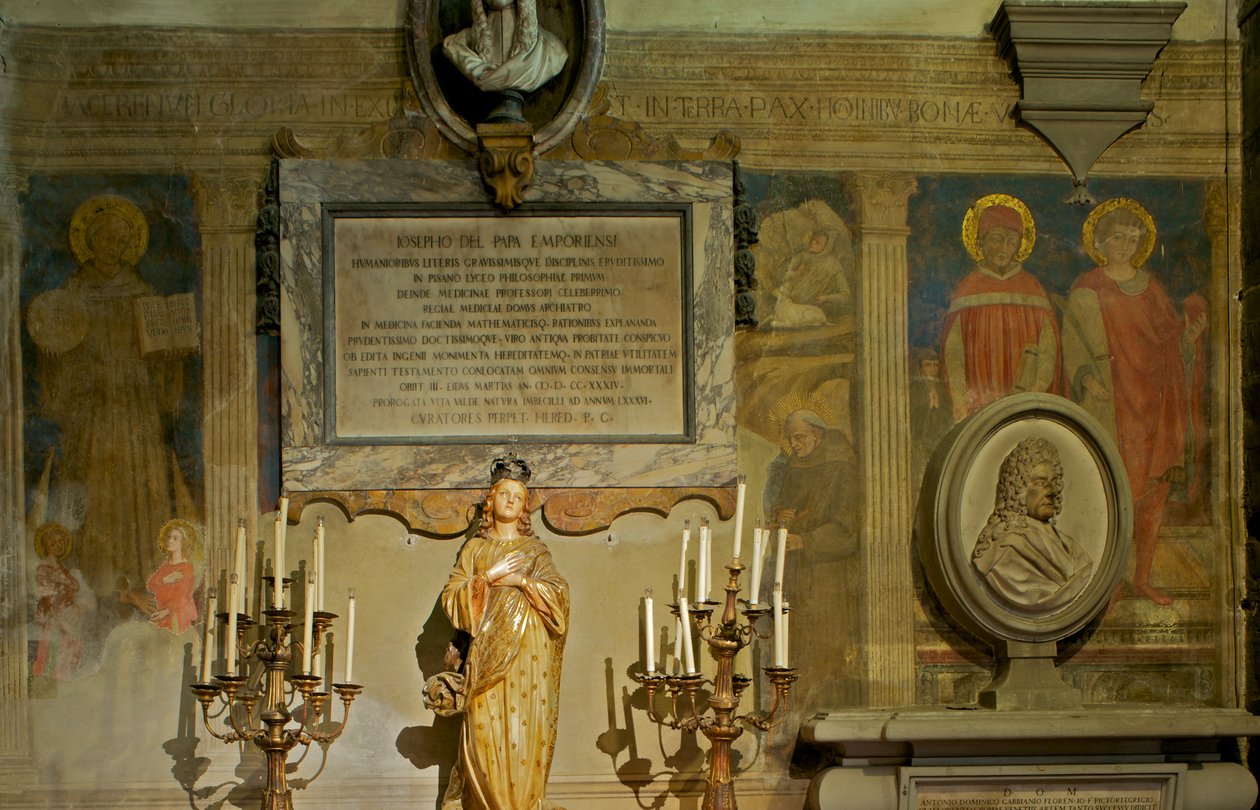 Saint Bernard - Nativité avec Saints Ansano, Ivo et Gérard - Maestro di Signa