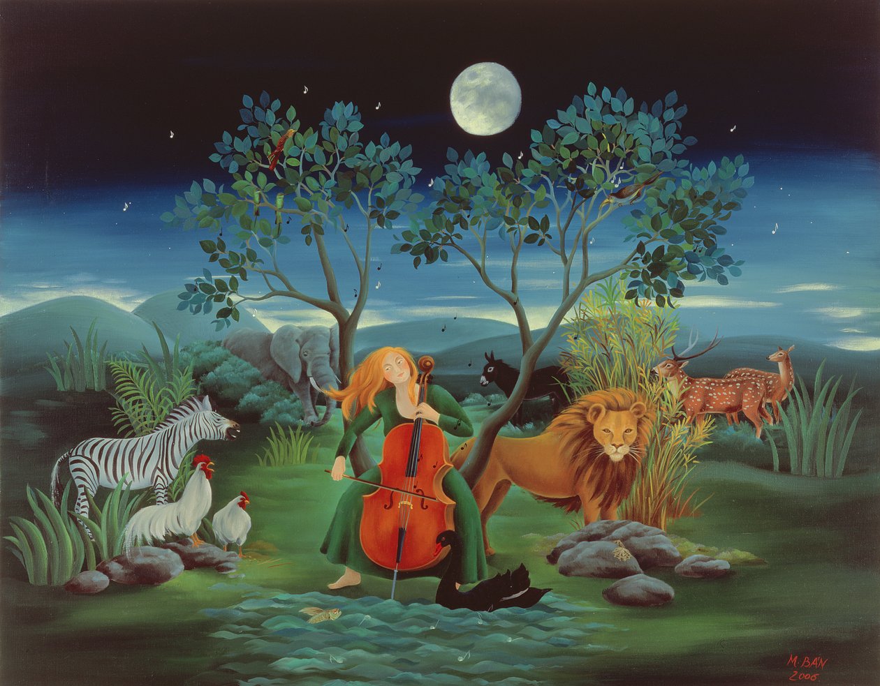 Sonate au clair de lune, 2006 - Magdolna Ban
