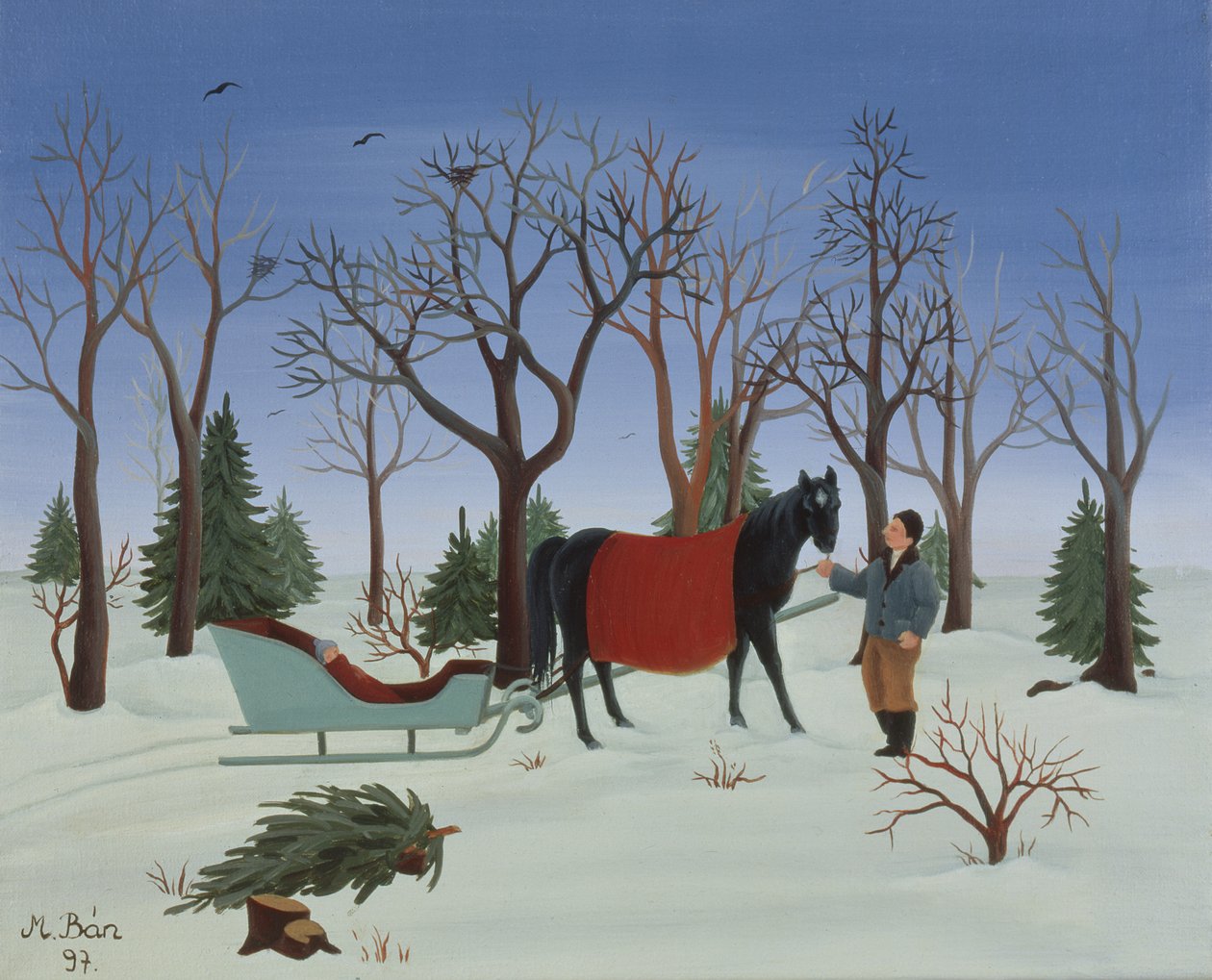 Hiver, 1997 - Magdolna Ban