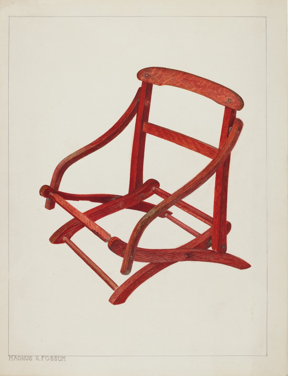 Chaise pliante pour enfant - Magnus S. Fossum