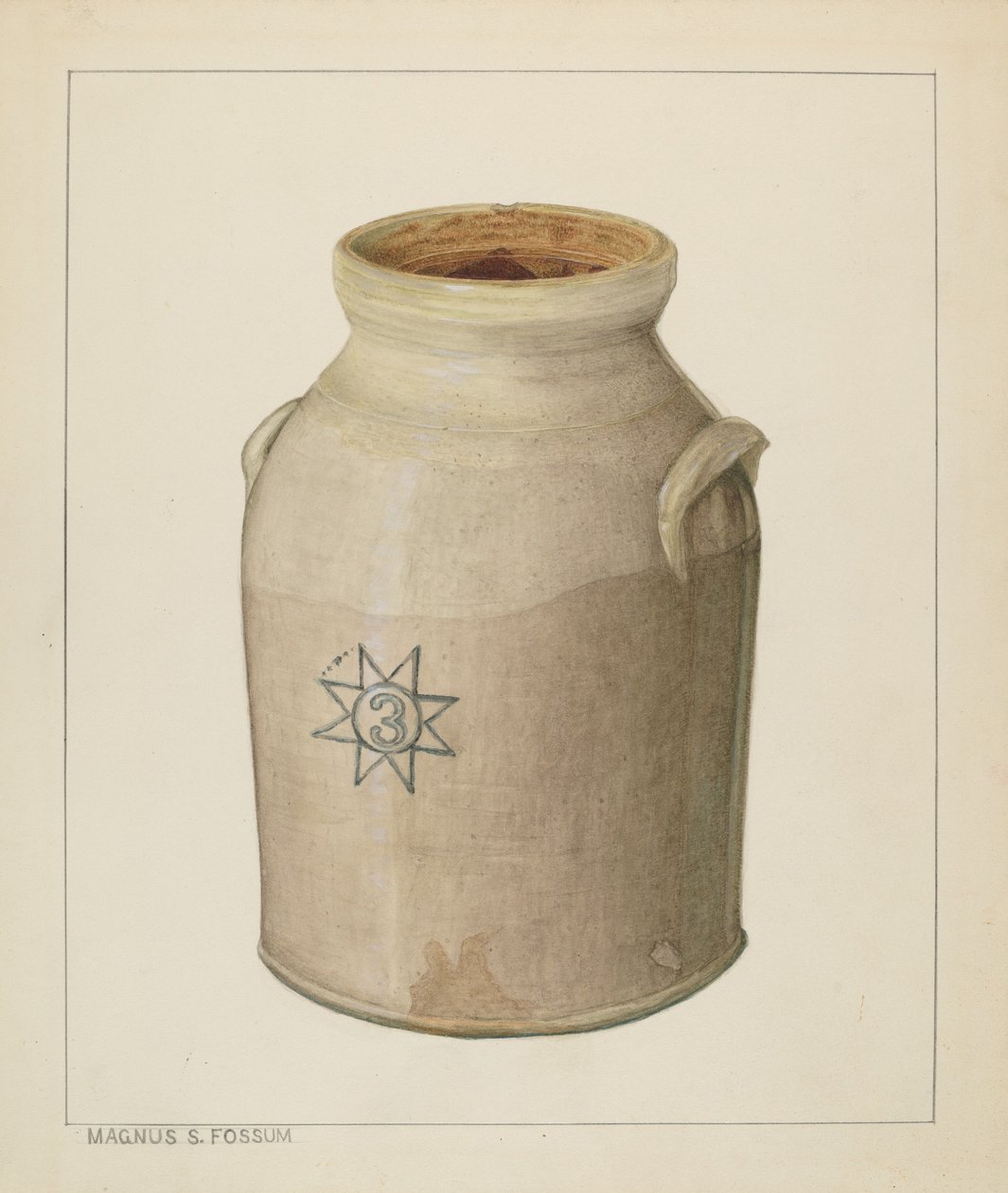 Baratte, vers 1936 - Magnus S. Fossum