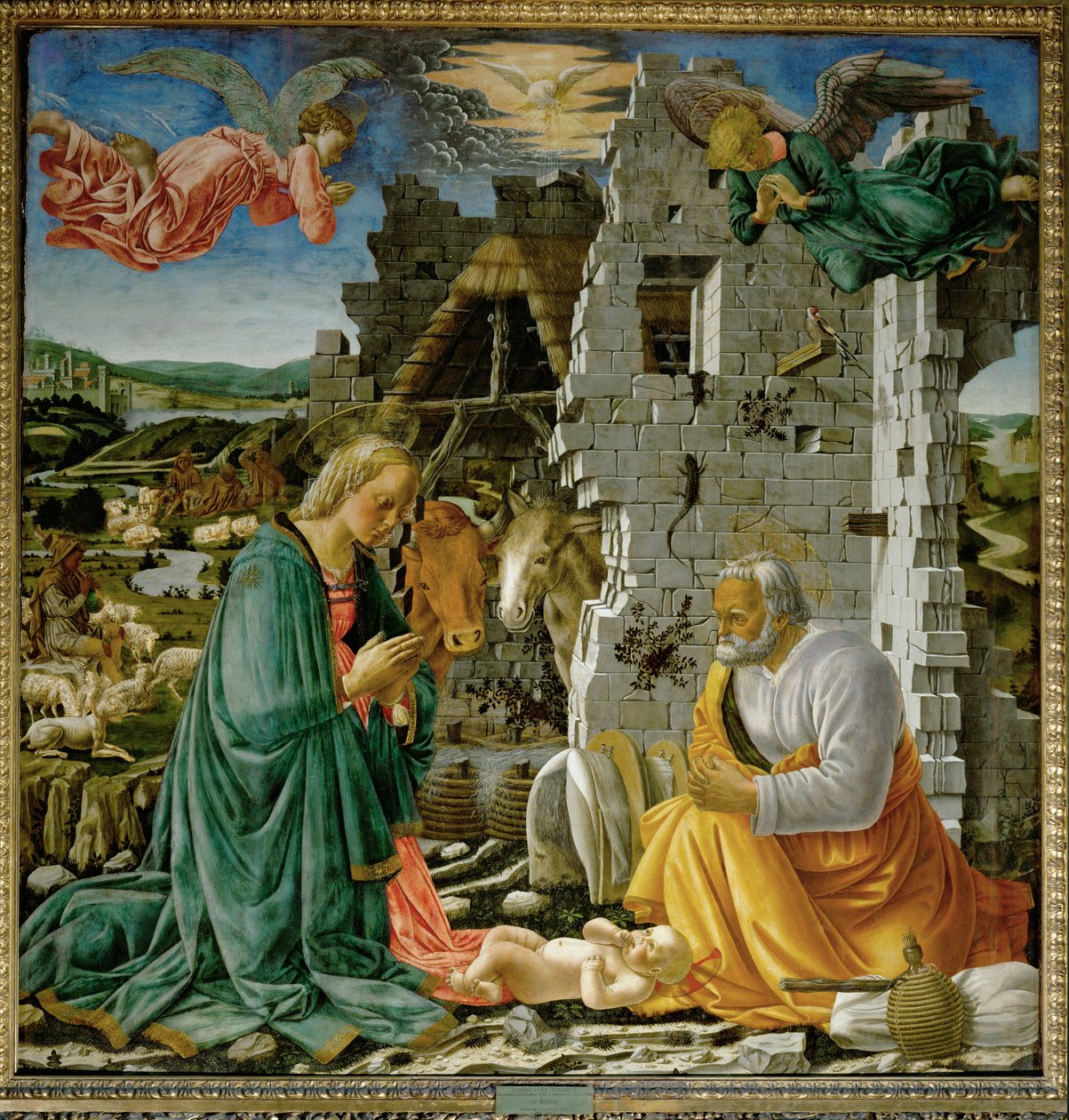 Nativité ... - Maitre de la Nativite du Louvre