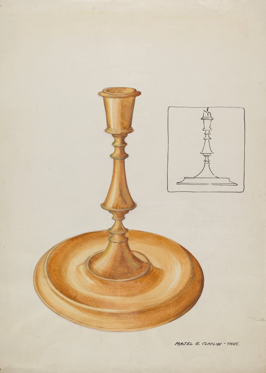 Chandelier, 1935-1942 - Majel G. Claflin
