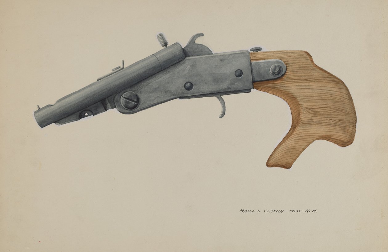 Fusil, 1935-1942 - Majel G. Claflin